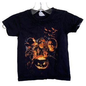 Freddy Krueger - Jason - Michael - Halloween Black Kids XS T-shirt